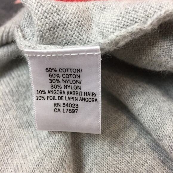 Banana Republic S Argyle Sweater Angora Blend - Picture 3 of 6